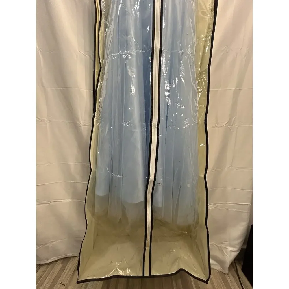 Garment Bag Suit Dress Cover Protector Storage Closet Organizer Beige